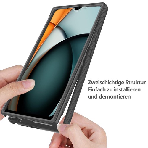 360° Grad Hülle Xiaomi Redmi A3 Rundum vollschutz Integriertem Displayschutz - Bild 12 von 48