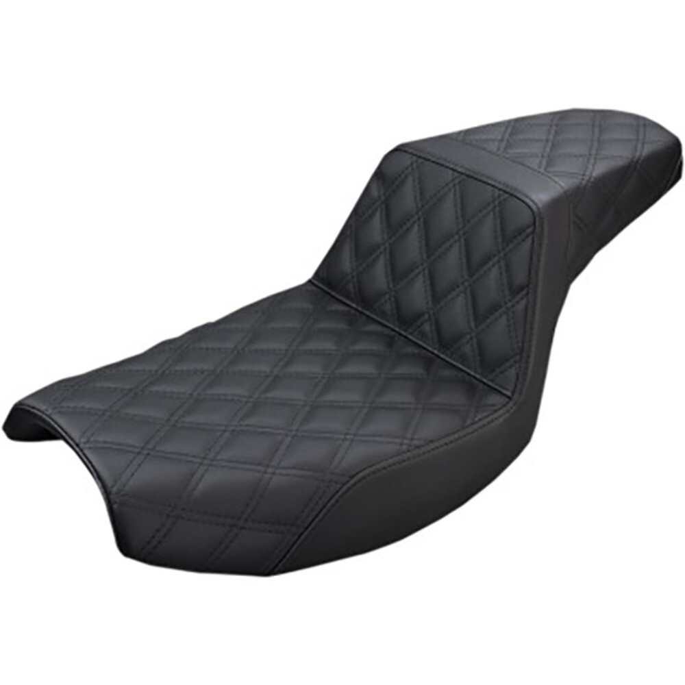 FXR Saddlemen Step Up シート サドルマンシート ブラック Saddlemen Step Up Black Double Diamond Lattice Stitch Gel