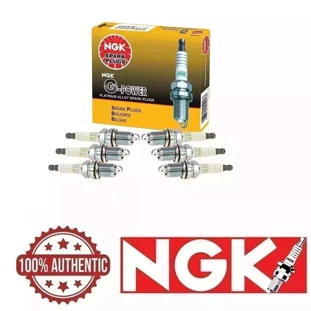 Set of 6 Plugs NGK TR55GP/3403 G-Power Platinum Spark Plugs 6 pcs