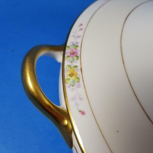 Tazón de verduras cubierto redondo de colección Noritake The Linwood 1912 verde nipón M 11657 - Imagen 5 de 11