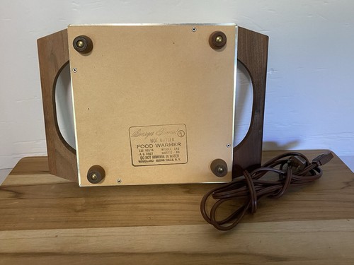 Georges Briard MCM Vintage Hot Butler Food Warmer Model 1A1 115V A422 ~ VGUC - Picture 6 of 7