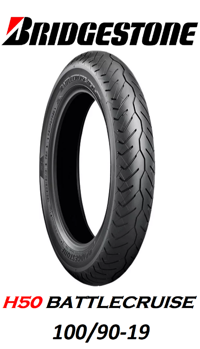 BRIDGESTONE BATTLECRUISE 100/90-19 FRONT TIRE HARLEY SPORTSTER 883