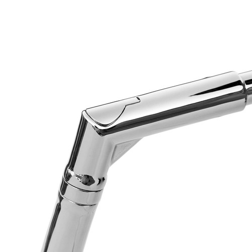 Chrome 16" Rise Adjustable Ape Handlebar Fit For Harley Sportster XL Dyna - Picture 4 of 8