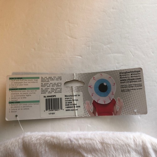 Disfraz de oso de panda cabeza mascota Elope animal de zoológico grande nuevo con etiquetas negro blanco - Imagen 4 de 4