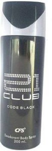 21 club code black perfume