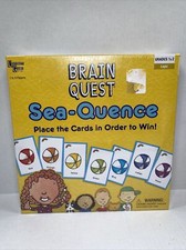 Brain Quest Logic Sea-Quence Game Family Night Toy Grades 1  2 Factory Sealed
