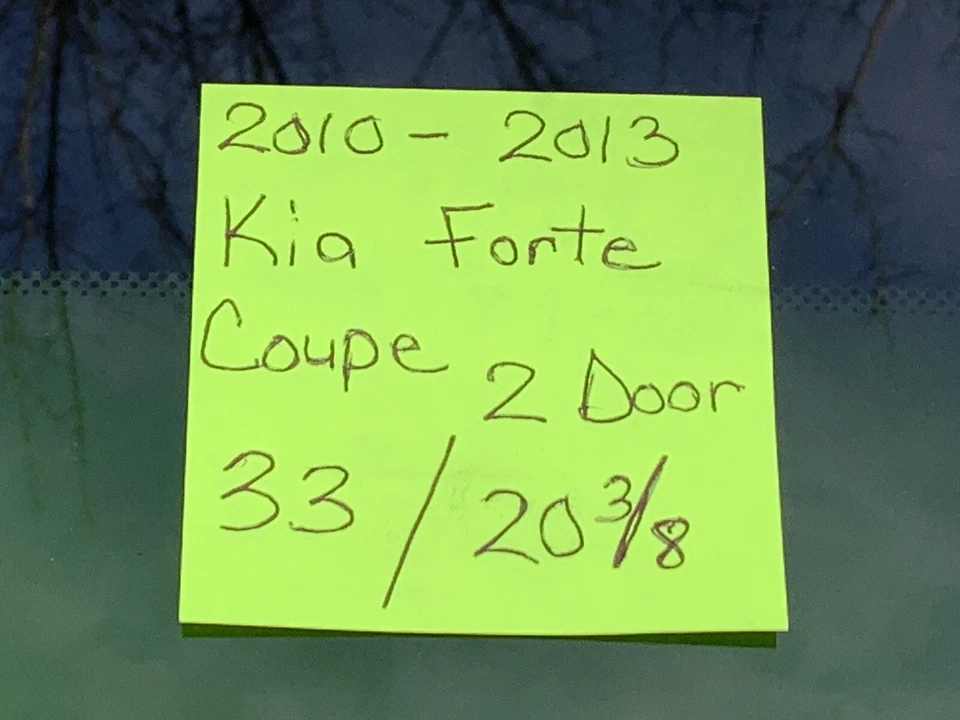 Kia Forte 2010-2013 cupé 2 puertas techo corredizo vidrio techo corredizo eléctrico ventana de fábrica Foto 2 de 4