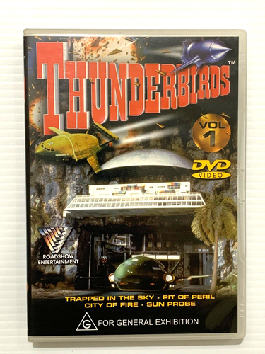 Thunderbirds DVD Volume 1 PAL Region 4 TV Series 1965 Vintage Show LIKE NEW RARE - Picture 2 of 6