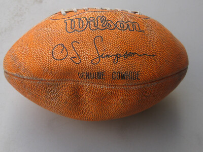 O. J. SIMPSON NFL OFFICIAL WILSON 