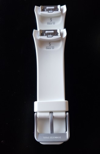 NEW Original SMALL WHITE Replacement Strap Band for Samsung Galaxy Gear S2 Watch - Picture 6 of 10