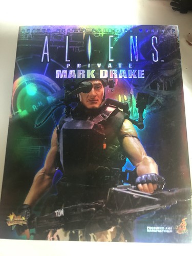 New! Aliens Movie Masterpiece Private Mark Drake Collectible Figure Hot Toys - Picture 1 of 7