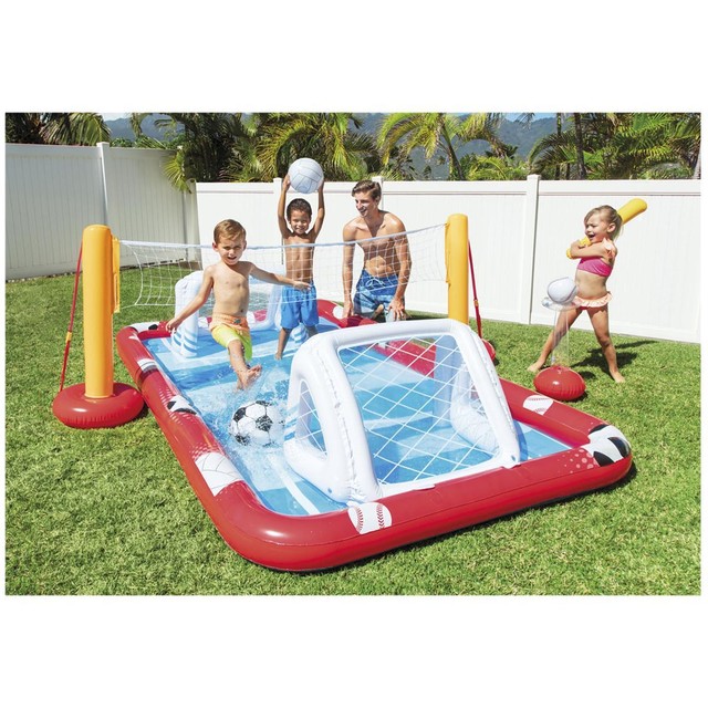 Action Sports Play Centre - Intex Swiiming Pool 3M Long Kids Lounge + Patch IN10818 Action Sports Play Centre - Intex Swiiming Pool 3M Long Kids Lounge + Patch IN10818
