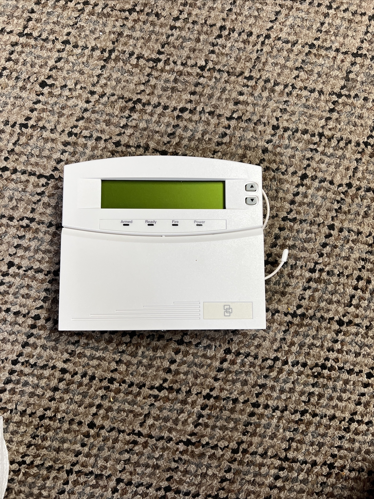 Interlogix NetworX NX148ERF LCD Keypad with Wireless Receiver White