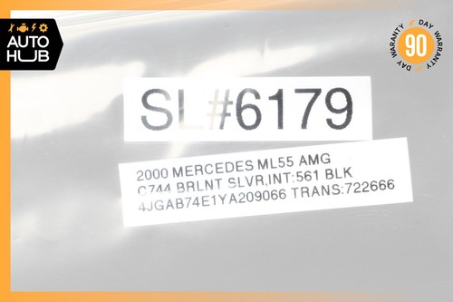 98-03 Mercedes W163 ML55 ML500 Rear Right ABS Wheel Speed Sensor 1635401117 OEM - Picture 12 of 12