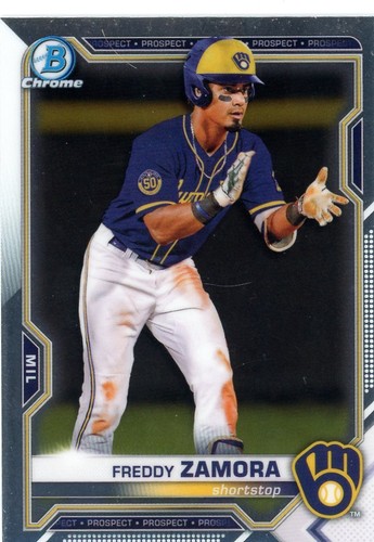 2021 Bowman Prospects CHROM #BCP1-BCP150 Sie wählen Vervollständigen Sie Ihr Set!!! - Bild 3 von 82
