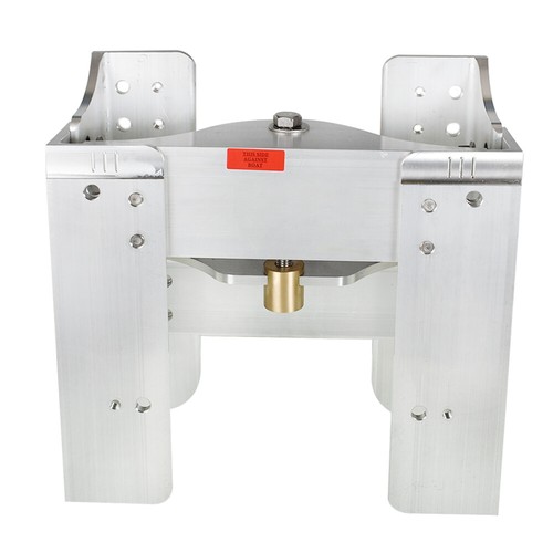 Outboard Boat Jack Plate JPL4500 6" Adjustable High Strength Polished Aluminum