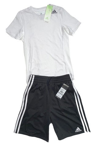 ADIDAS Little or Big Boys Short Sets; Sizes: 4-8, 10/12, 14/16, NWT NEW STOCK! - Picture 46 of 72