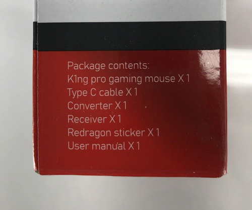 Redragon M916 PRO 3-Mode Wireless Gaming Mouse 49G Ultra-Light 26K DPI Pink NEW - Picture 7 of 7