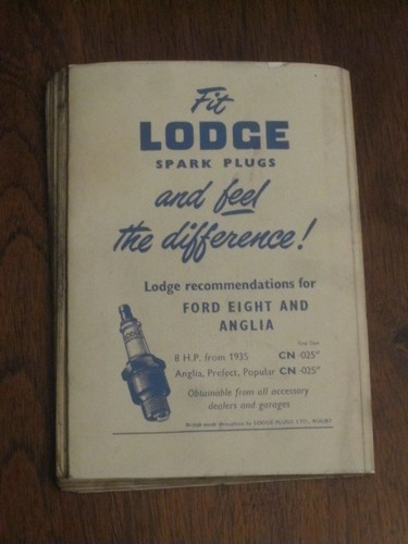FORD Eight H'Book: ANGLIA to 1950, POPULAR to 1939 TUDOR, FREE POST AUSTRALIA - Picture 11 of 11