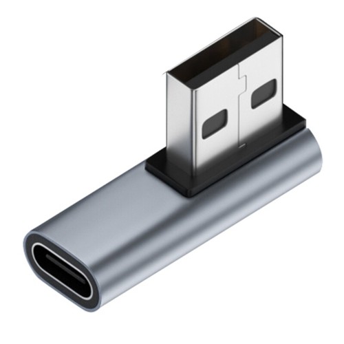 USB 3.0 Male to Type C Female 90 Degree Right Angle Extension Adapter USB C - Photo 18 sur 32