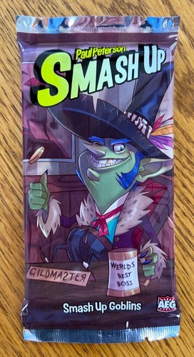 SMASH UP - GOBLINS FACTION PROMO PACK w/ORGANIZER DIVIDER AEG NEW/SHIP$0/INT'L - Picture 1 of 2