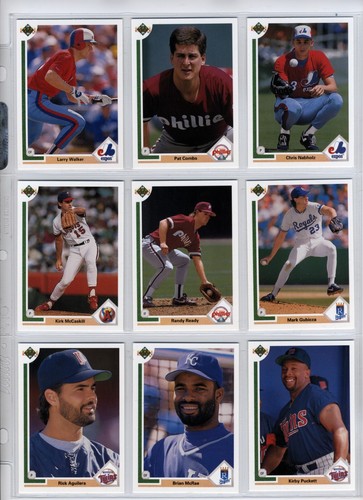 Baseball Upper Deck 1991 Cards Choose Upick from list (509-800) - Picture 77 of 506
