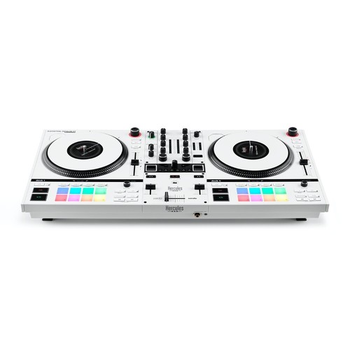 Hercules Inpulse T7 White DJ Controller (Limited Edition) + White Headphones - Picture 3 of 7