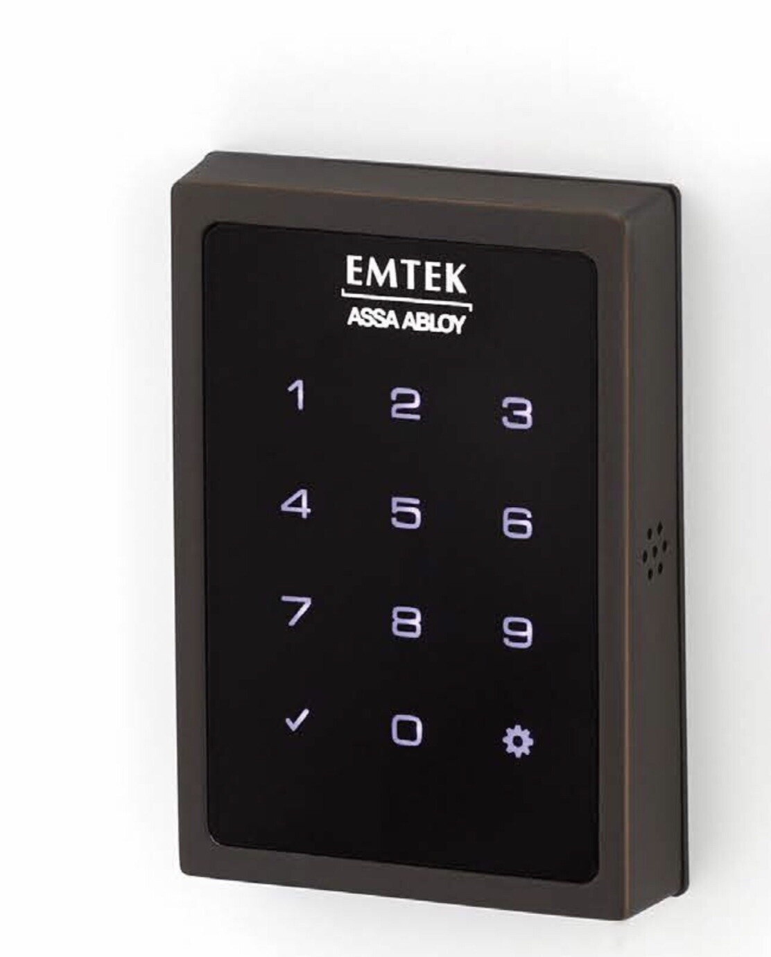 Emtek EMP1101-US10B EMPowered Smart Touchscreen Deadbolt Connected By August Emtek EMP1101-US10B EMPowered Smart Touchscreen Deadbolt Connected By August