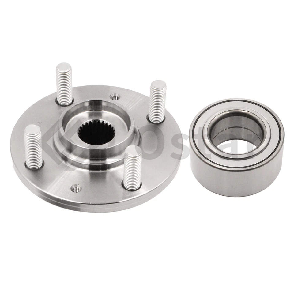 Front Wheel Hub & Bearing Assembly Fits 2000-2012 Hyundai Accent Kia Rio5 Foto 3 de 3