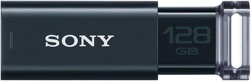 New Sony USB Memory USB3.0 128GB Black Capless USM128GUB Flash Drive Computer - 第 1/7 張圖片
