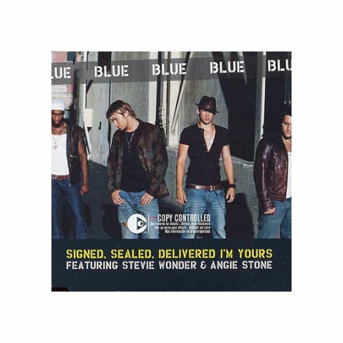Blue Feat. Stevie Wonder and Angie Stone - Signed, Sealed, Delivered I'm Yours ( - Foto 1 di 1