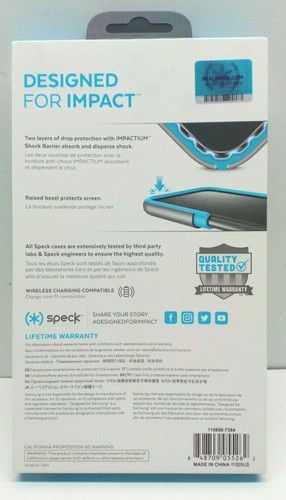 Speck Presidio Grip Case for Samsung Galaxy S9+ Gray/Pink - Picture 2 of 4