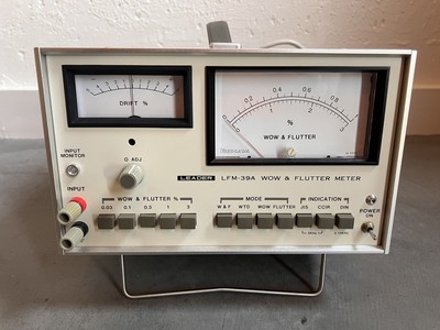 BOXED Leader LFM-39A Wow/Flutter Meter Nice Japan CIB