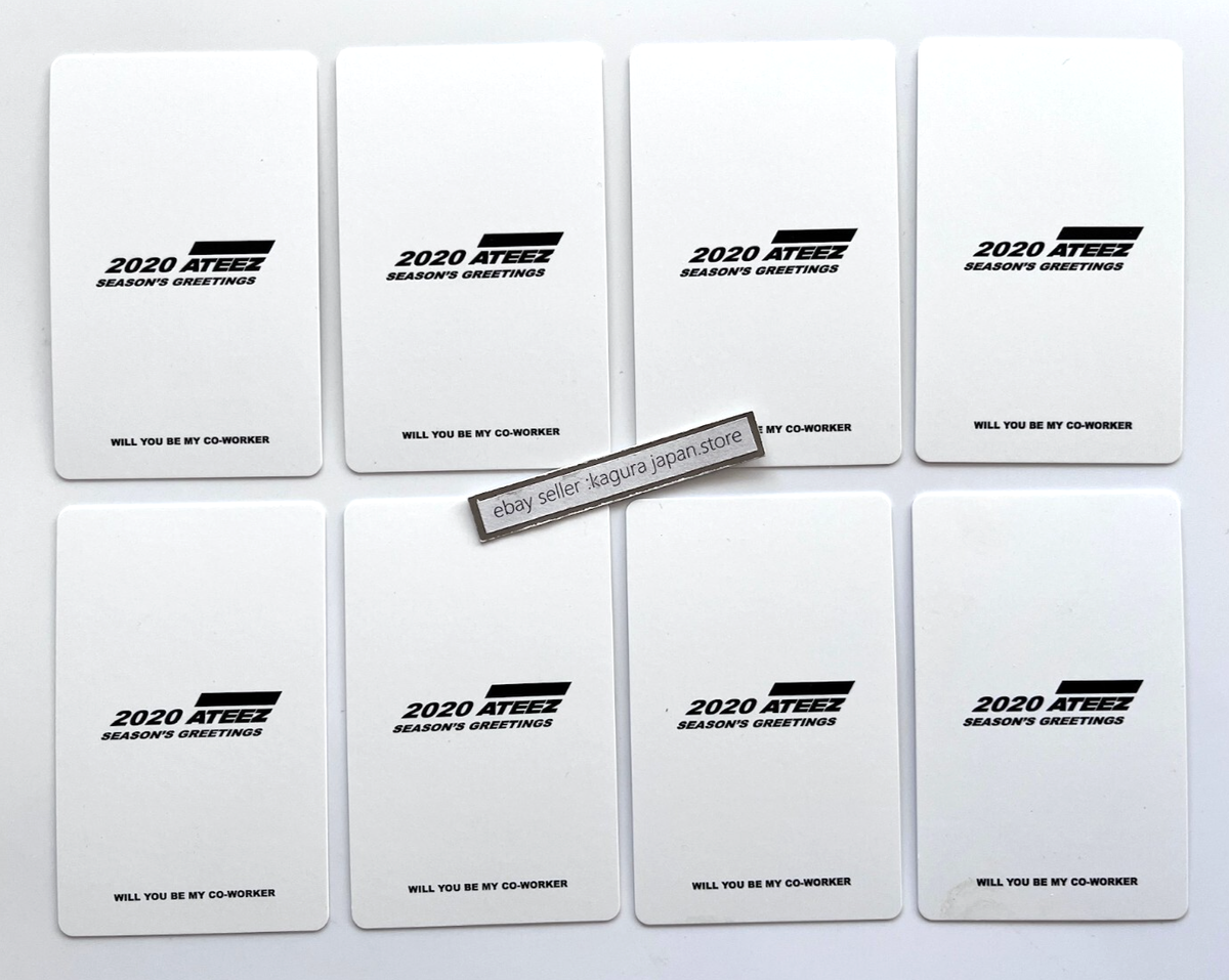 ATEEZ 2020 SEASON'S GREETINGS Full Set JP ver. DVD Region