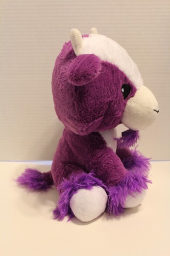 Neu! Fiesta Great Wolf Lodge lila Ziege Stofftier Plüsch 9,5 Zoll Neu mit Etikett - Bild 9 von 10