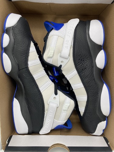 Nike Jordan 6 Rings White/Game Royal-Black 323419-142 Size 6.5Y - Picture 7 of 8