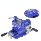 bench drill platform flat pliers, two-way moving vise precision vise clamp
