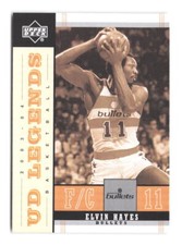 2003-04 Upper Deck Legends Elvin Hayes Throwback 90 Washington Bullets