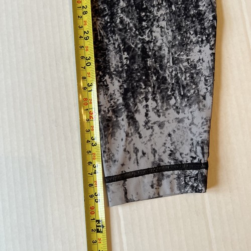 LULULEMON Sz 6 Alouette Wunder Under Tight Legging White Black/details - Picture 4 of 12