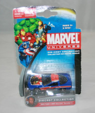 Maisto Marvel Universe Die-Cast Nick Furry 1997 Chevrolet Corvette Vehicle NIP