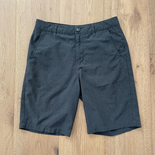 Nitrous Black Boys 14 Board Shorts Hybrid Black Swim Trunks Pockets Tilly’s - Picture 4 of 15
