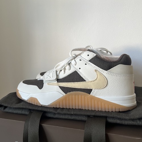 TRAVIS SCOTT X NIKE JORDAN JUMPMAN JACK TR SAIL DARK MOCHA UK9 EUR44 - Picture 3 of 6