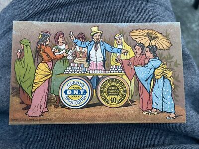 Frank Cousins  Bee-Hive Trade Card - Clark ONT Calendar1879 - Salem, MA. P550