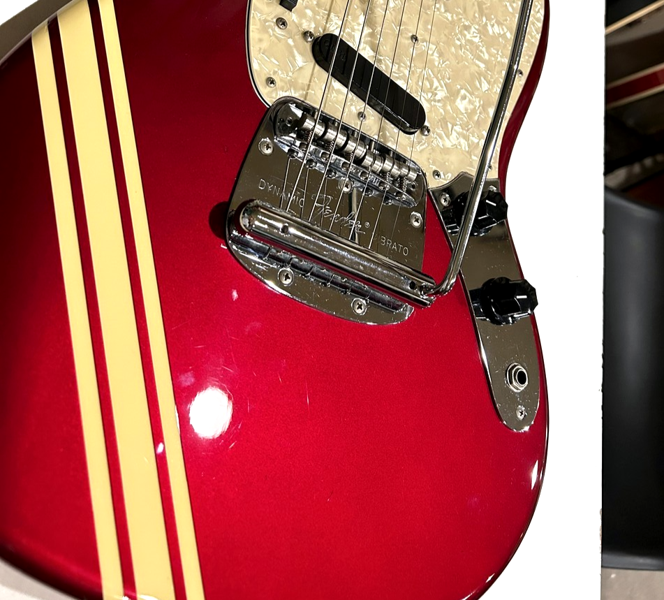Fender Japan Mustang MG73-78CO OCR Old Candy Apple Red
