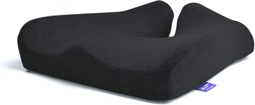Pressure Relief Seat Cushion, Memory Foam for Office Chair, Car, Sciatica Relief - Picture 23 of 47