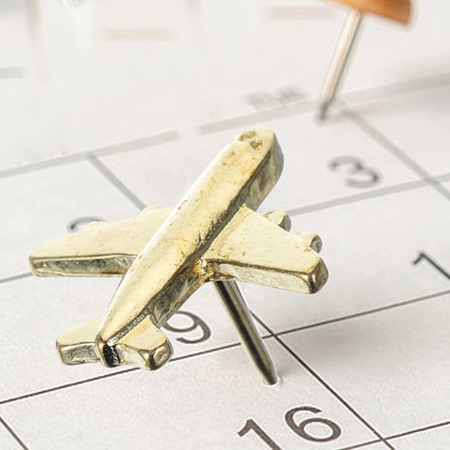 30Pcs Push Pin Bulletin Board Push Pin Airplane Cork Board Thumb Tacks - Picture 6 of 19