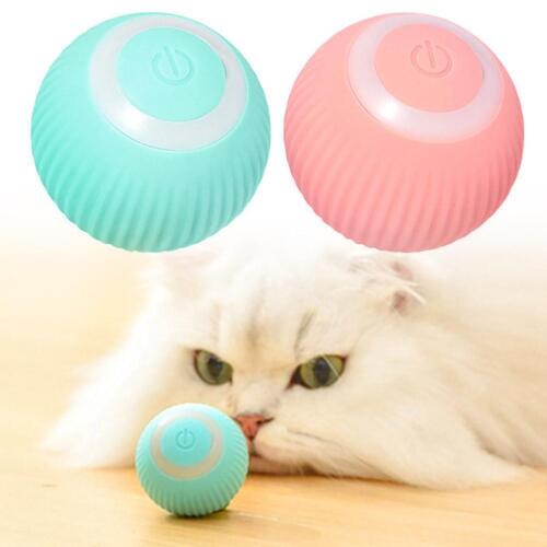 Smart Interactive Cat Toy Automatic Rolling Ball Electric Ball Toys K4H0 New - Picture 11 of 17