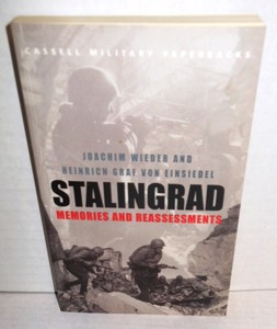 BOOK-WW2-Stalingrad-Memories-and-Reassessments-by-Wieder-and-von-Einsiedel-2003