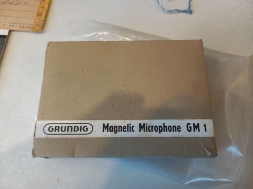 VTG Grundig Tape Recorder TK 1 Luxus Reel To Reel In Box + Magnetic Mic And Docs - Picture 4 of 14