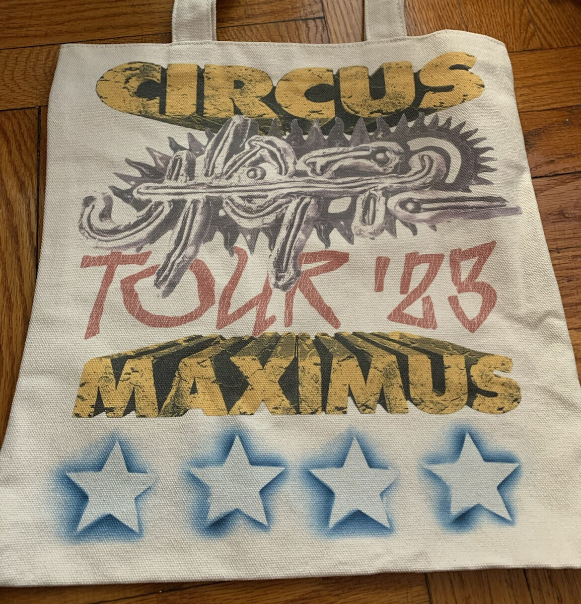 2023 Travis Scott Utopia Circus Maximus Tour Tote Bag Rap 2023 Travis Scott Utopia Circus Maximus Tour Tote Bag Rap